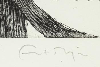 Ernst Billgren, etching, 2015, signed and numbured 218/225.