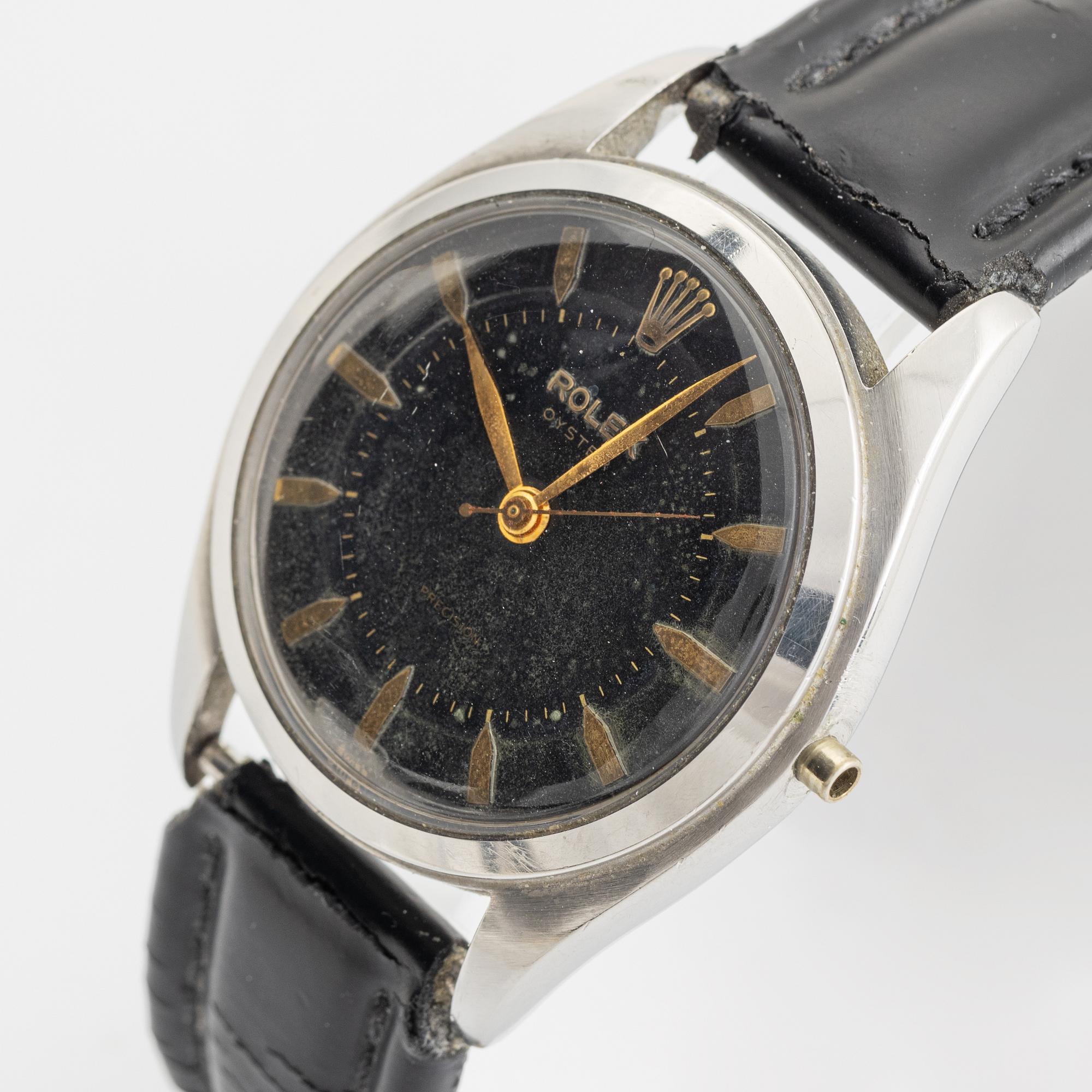 Rolex, Oyster, Precision, wristwatch, 36 mm.