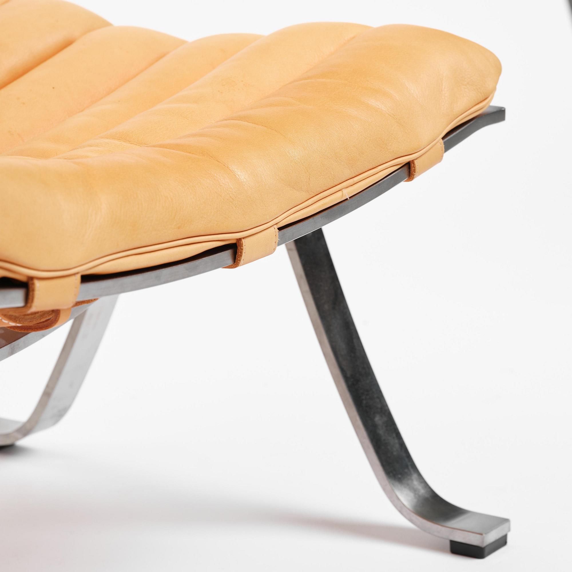 Arne Norell, an “Ari” easy chair with ottoman, Norell Möbel, Aneby.
