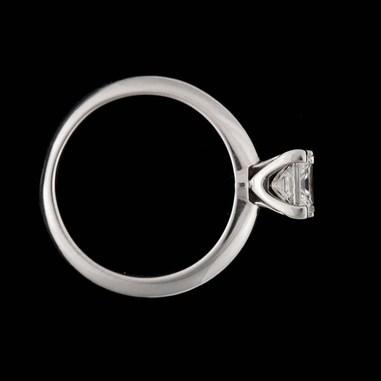 A Tiffany & Co diamond, 0.70 ct, ring.