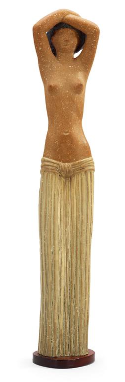 A Stig Lindberg stoneware figure, Gustavsberg Studio, 1940's.