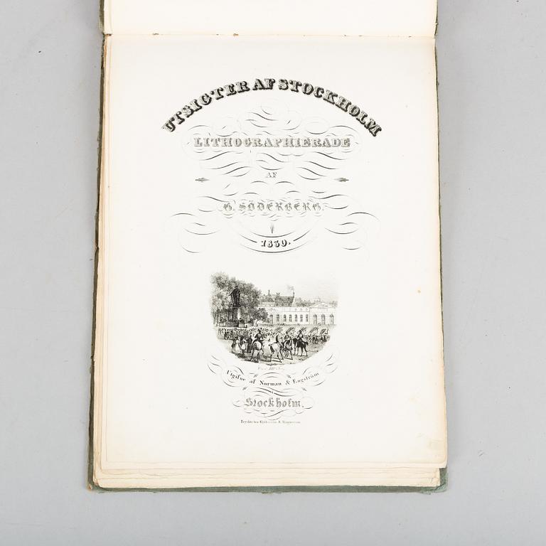 Views of Stockholm and Royal Pleasure Palaces.