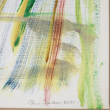 RUNE JANSSON, oil on canvas, signed and dated 2001.
