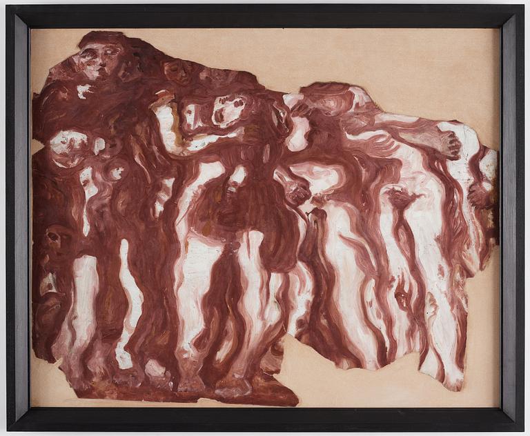 Carl Fredrik Hill, ”Skräck”/”Figurer som omfamnar varandra” (Terror/Embracing figures).