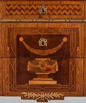 BYRÅ, av Anders Lundelius (mästare i Stockholm 1778-1823), 1780, Gustaviansk.