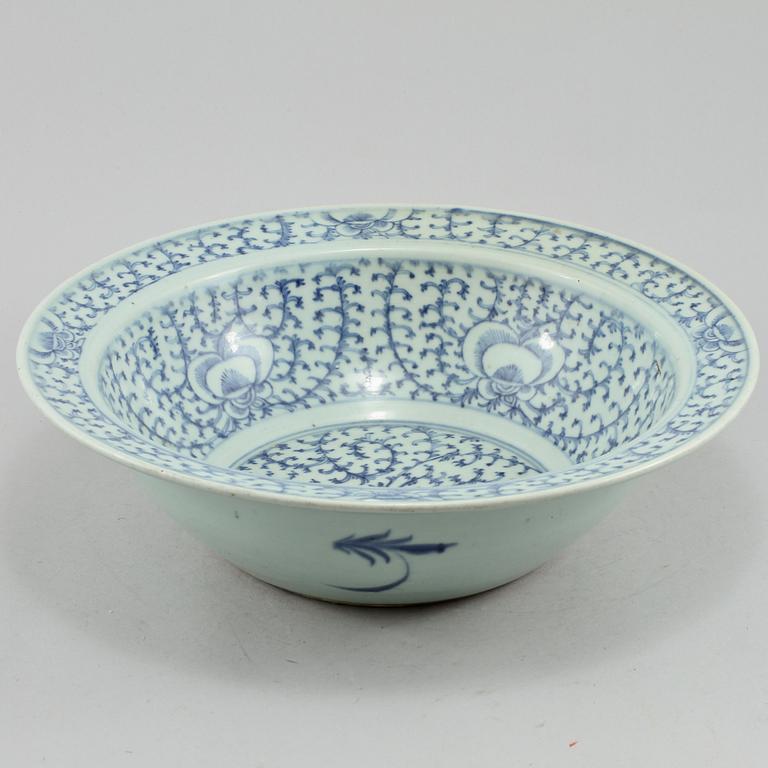 SKÅL, porslin, Kina, provins, 1800-tal.