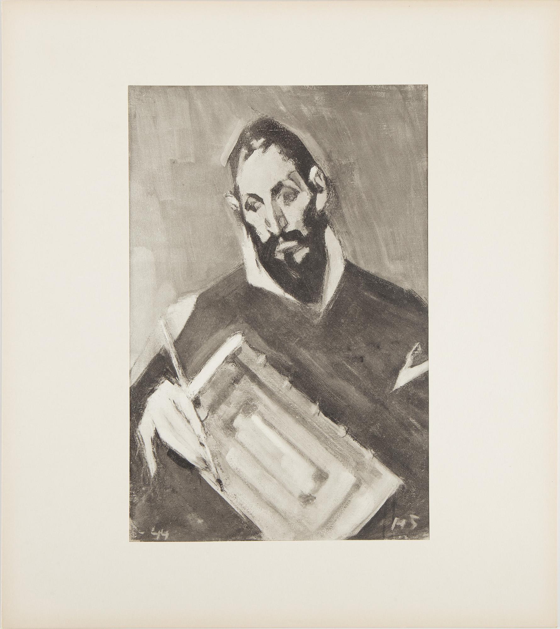A folder with 58 reproductions after Helene Schjerfbeck.