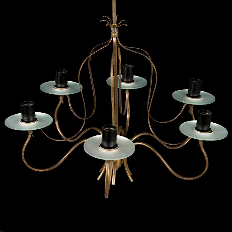 PAAVO TYNELL, TAKLAMPA, modell 9001, Taito, 1900-talets mitt.