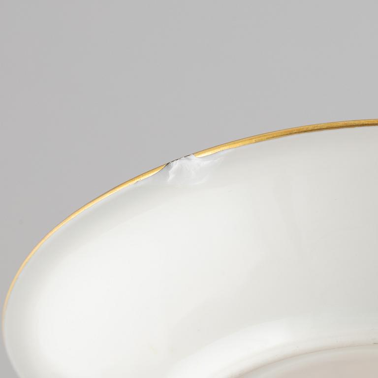 Bing & Grøndahl och Royal Copenhagen, te- och kaffeservis, 14 delar, Danmark.