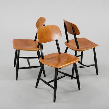 STOLAR, 3 stycken, 1950/60-tal.