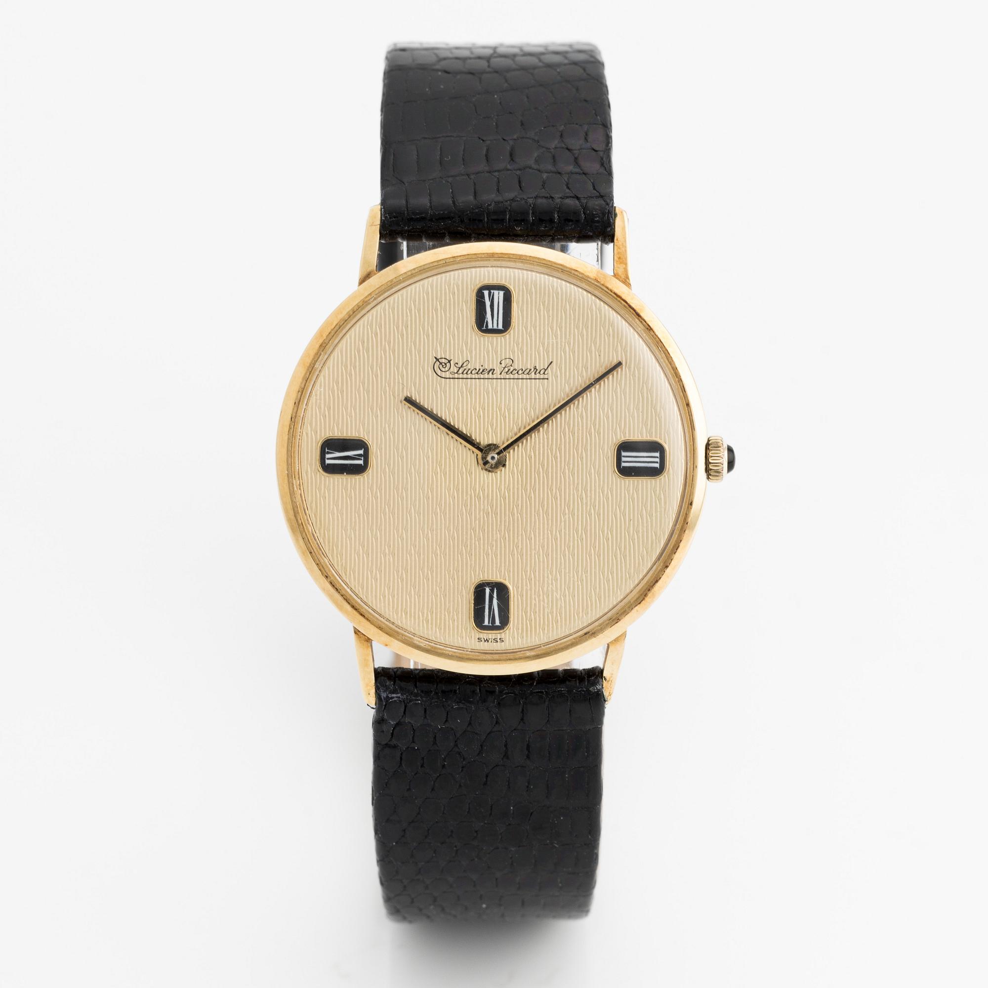 Lucien Piccard, wristwatch, 33 mm.