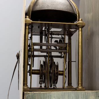An 18th century rococo longcase clock.