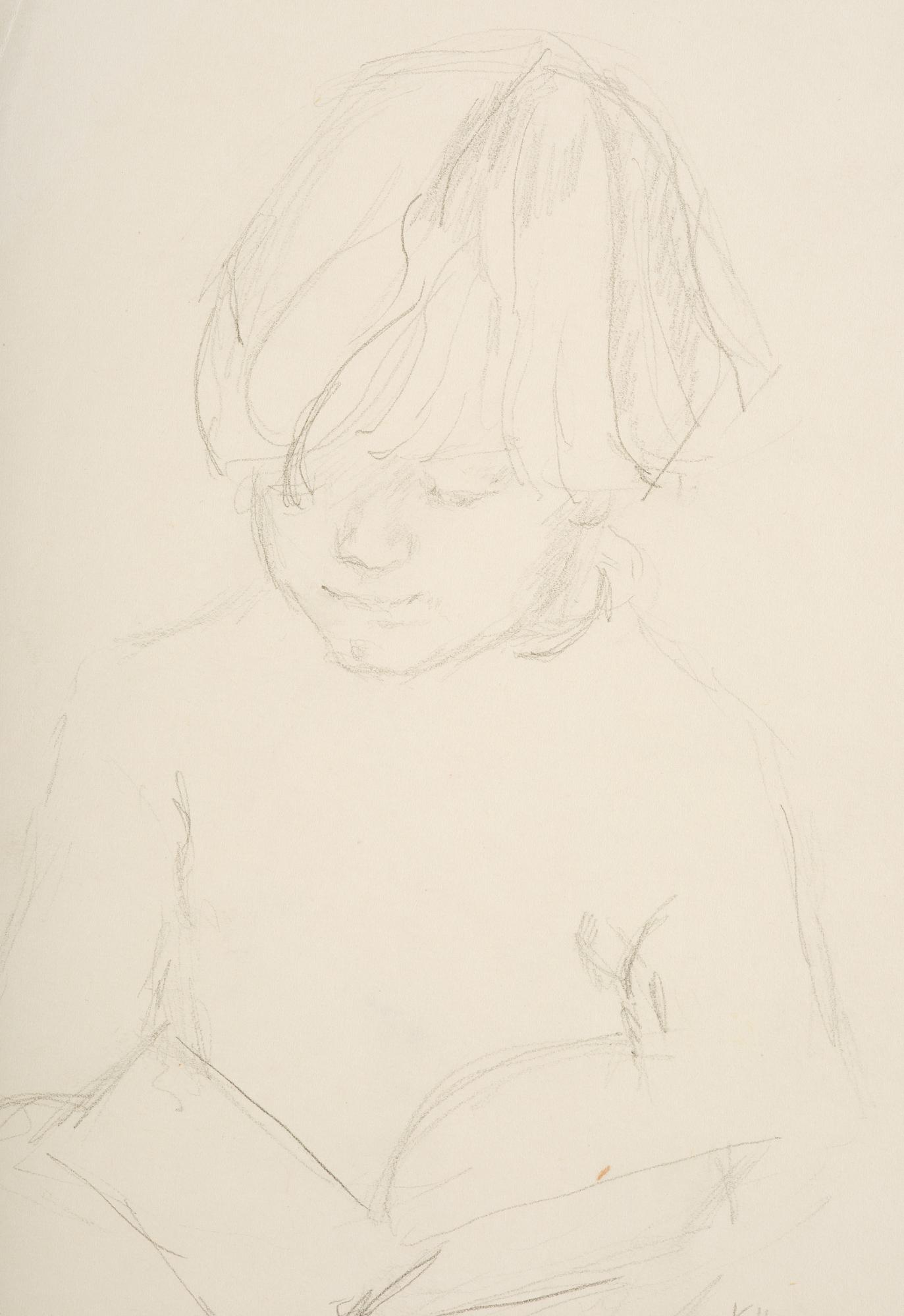 Lotte Laserstein, Reading boy.