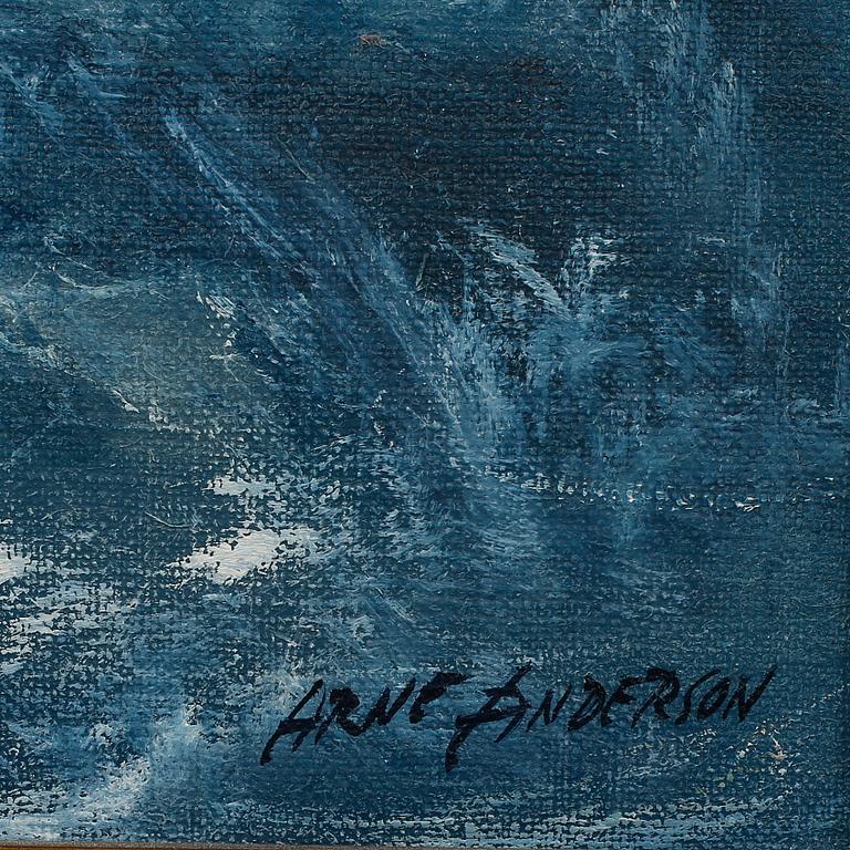 ARNE ANDERSSON, olja på duk, signerad.