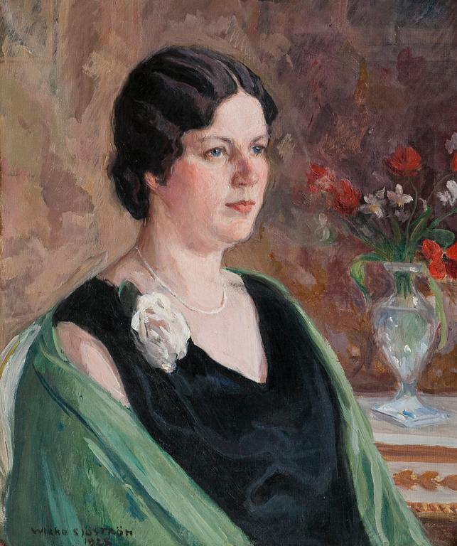 Wilho Sjöström, PORTRAIT OF A WOMAN.