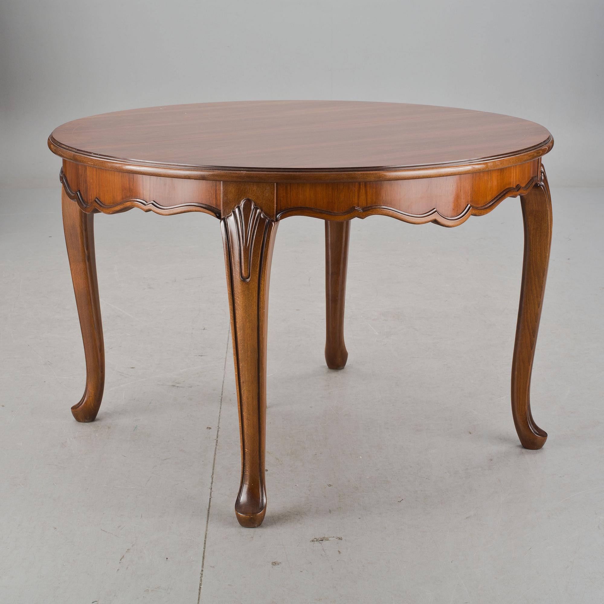 MATSALSMÖBLEMANG, 14 delar, Blomstermåla möbelfabrik, rokokostil, 1900-talets andra hälft.