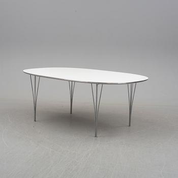 BRUNO MATHSON AND PIET HEIN, a dining table, 'Superellips' for Fritz Hansen.