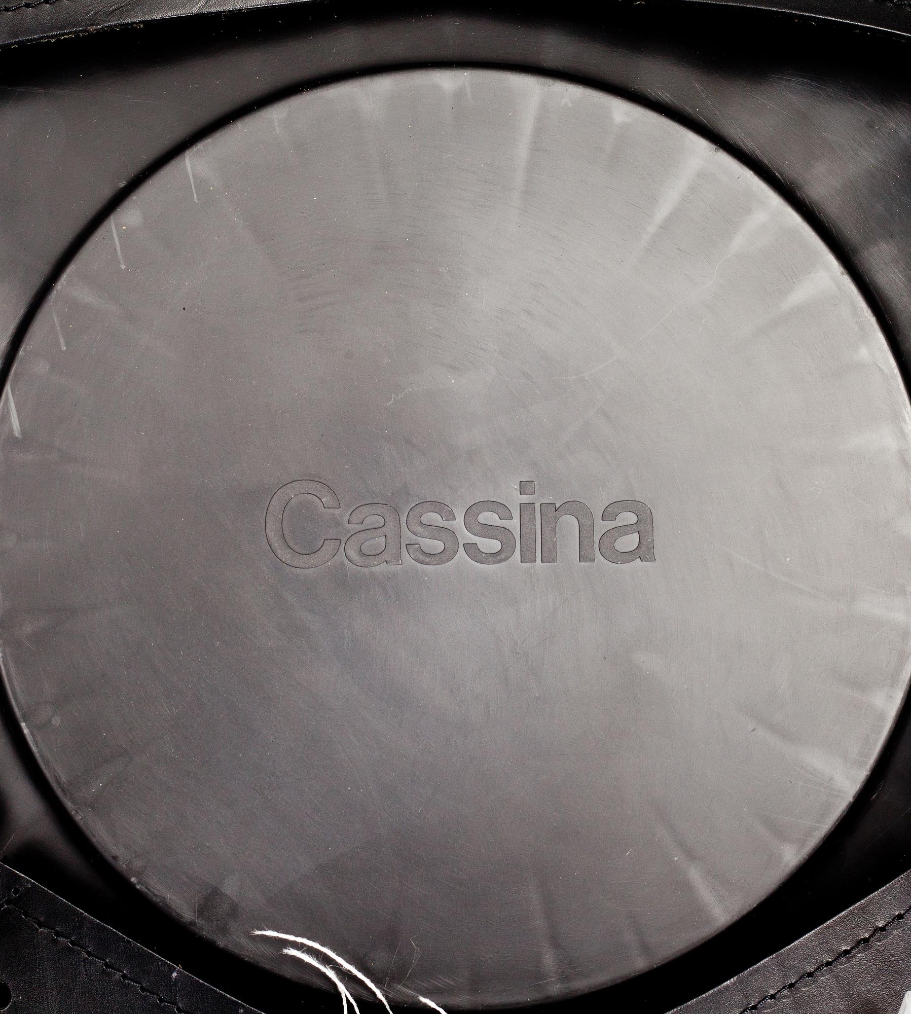 KARMSTOLAR, ett par, "413 CAB", Mario Bellini, Cassina.