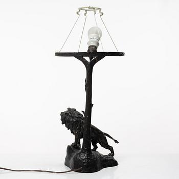 Desk set, 4 pieces, bronze, Austria circa 1900.