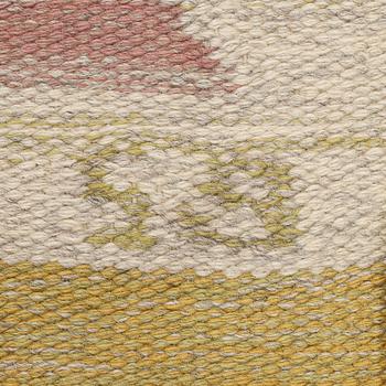 Sigvard Bernadotte, matto, "Harlequin", flat weave, ca 241,5 x 163,5 cm, signed SB.