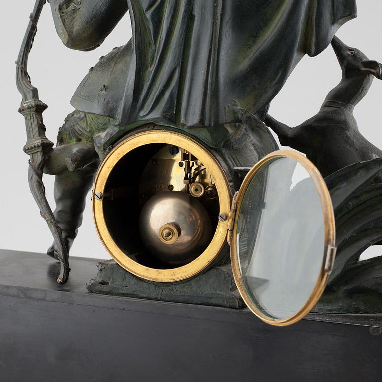 A Breveté table lamp, probably from the 19th century.