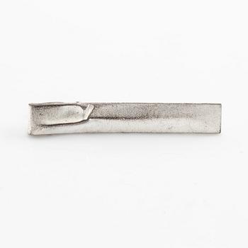 Lapponia, two sterling silver rings and tie ping.