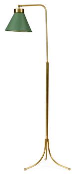 861. A Josef Frank brass floor lamp, Firma Svenskt Tenn.