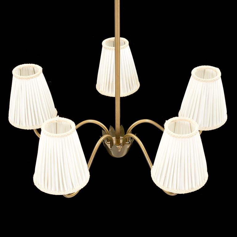 a ceiling light by Hans Bergström for Atelje lyktan in the middle of the 20th century.