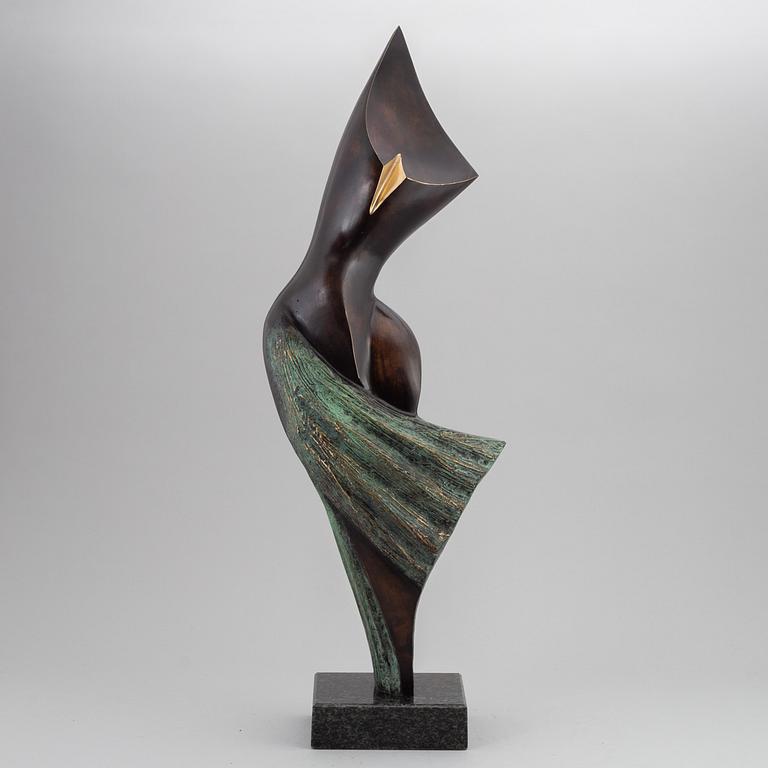 STAN WYS, sculpture, bronze, 2010, signed 1/8.