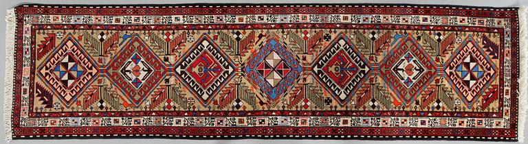 GALLERIMATTA, kaukasisk, 300 x 78 cm, 1900-talets andra hälft.