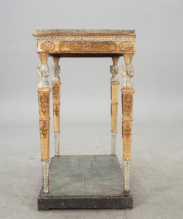 KONSOLBORD. Sengustavianskt stockholmsarbete, omkring år 1800.