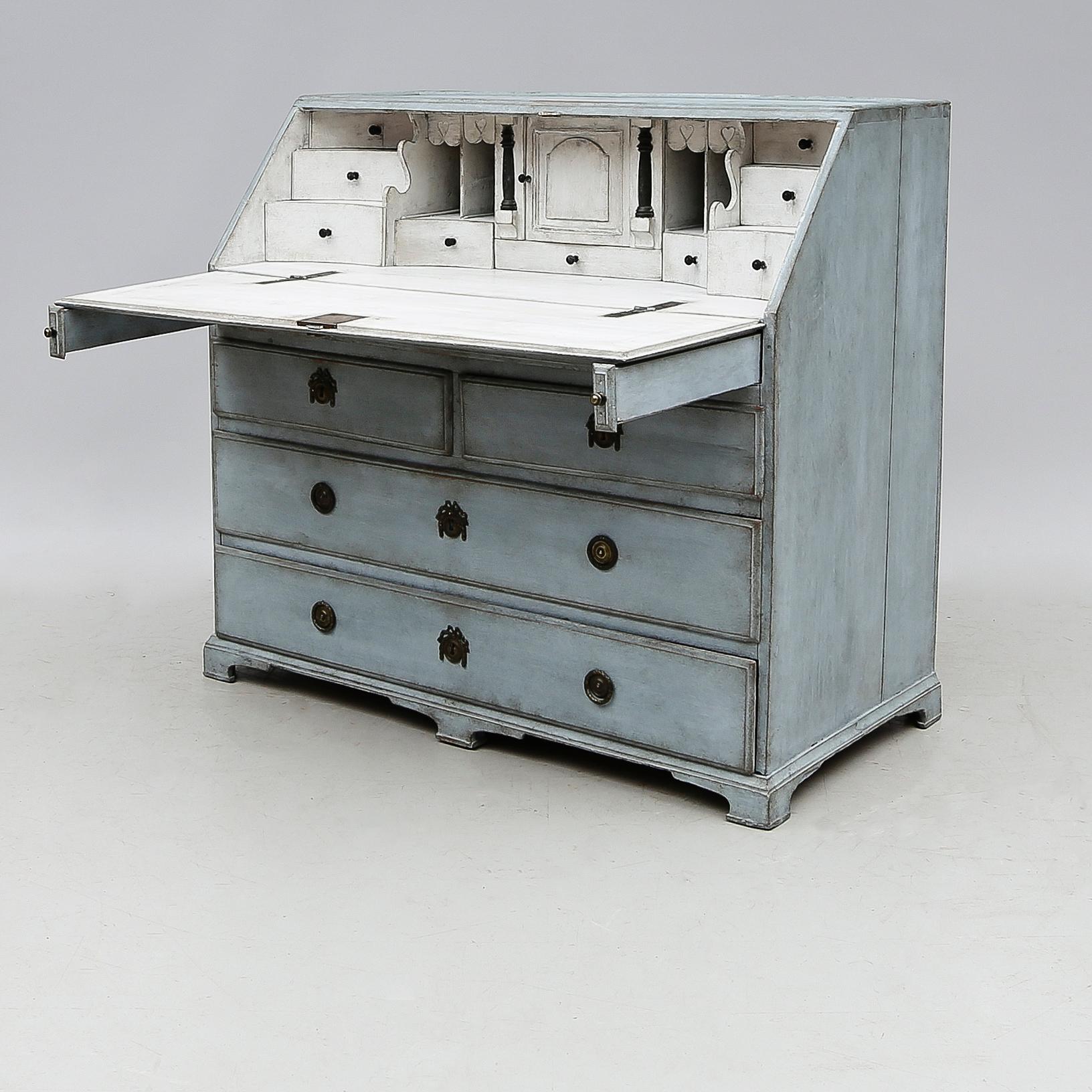 SKRIVSEKRETÄR, 1700-/1800-tal.