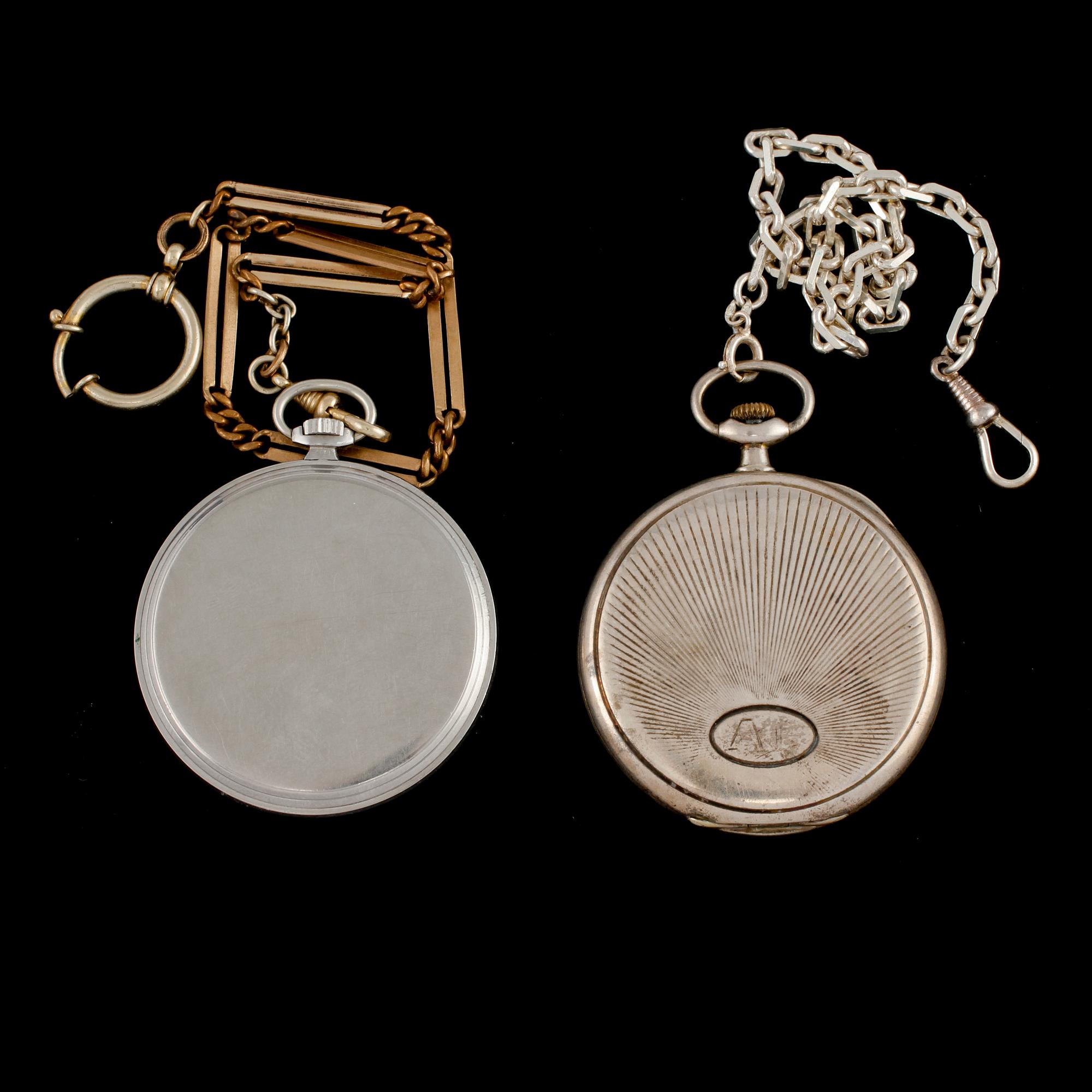 FICKUR, 2 st, Svalan samt Zenit, 1800 respektive 1900-tal.