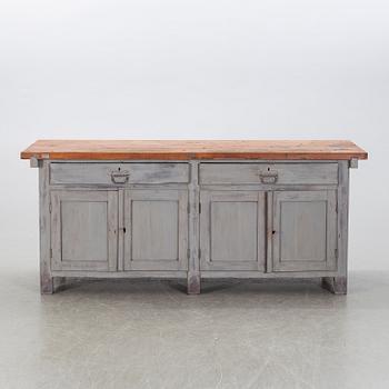 ARBETSBÄNK/SIDEBOARD 1900-tal.