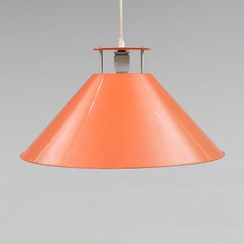 TAKLAMPA, CF Møller, Danmark, 1900-talets andra hälft. Höjd 31 cm.