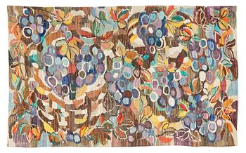 590. TAPESTRY. "Vindruvor". Tapestry variant. 120 x 195 cm. Signed AB MMF BS.