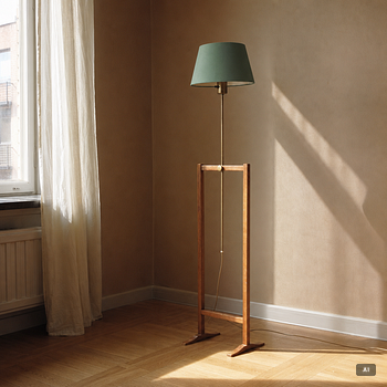 Josef Frank, A floor lamp, model G 2548, “Kryckan”, Firma Svenskt Tenn.