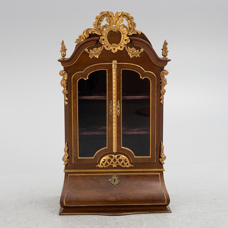 A Rococo style cabinet, late 19th century.