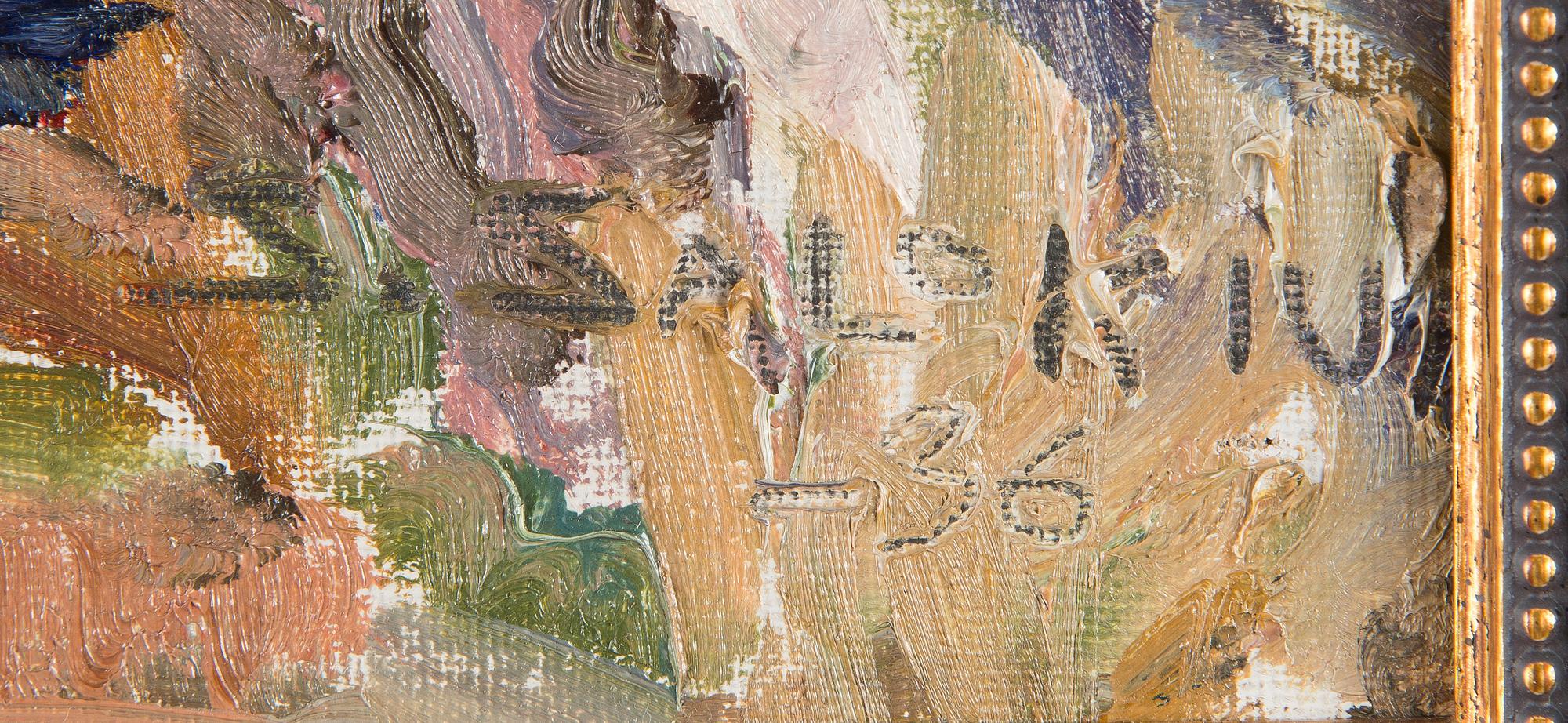 Santeri Salokivi, A Pine Tree on a Rocky Shore.
