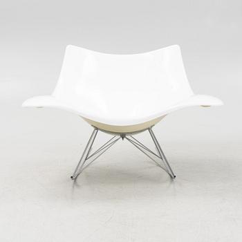 Thomas Pedersen, gungstol, 'Stingray', Fredericia Furniture, modellen formgiven 2002.