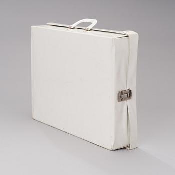 Two dolls, Barbie and Francie, with clothes and in original case, Mattel 1960s.