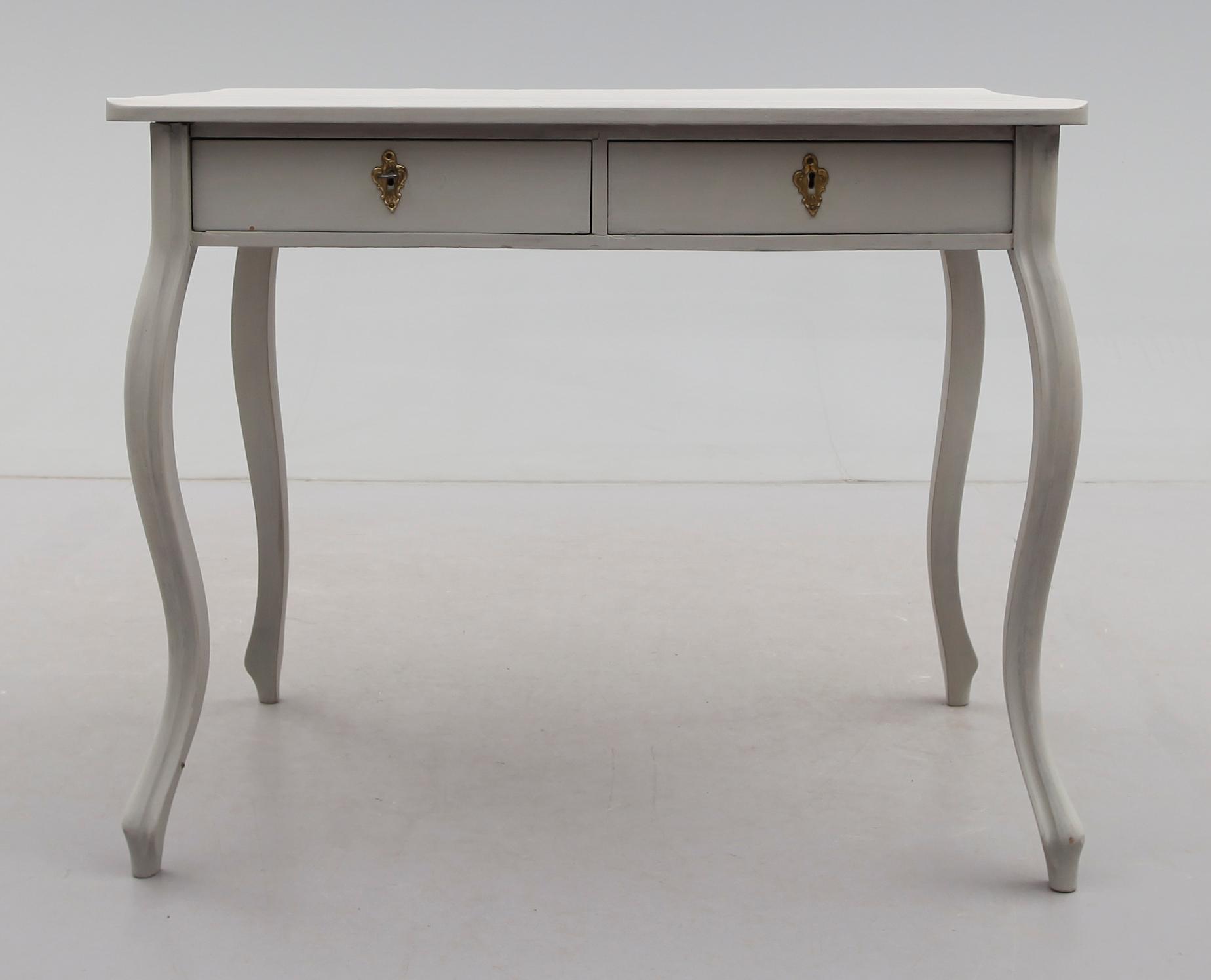 SKRIVBORD, rokokostil, 1800-talets andra hälft.