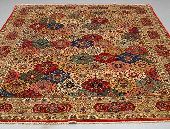 A CARPET Old, Tabriz probably 354 x 244 cm.