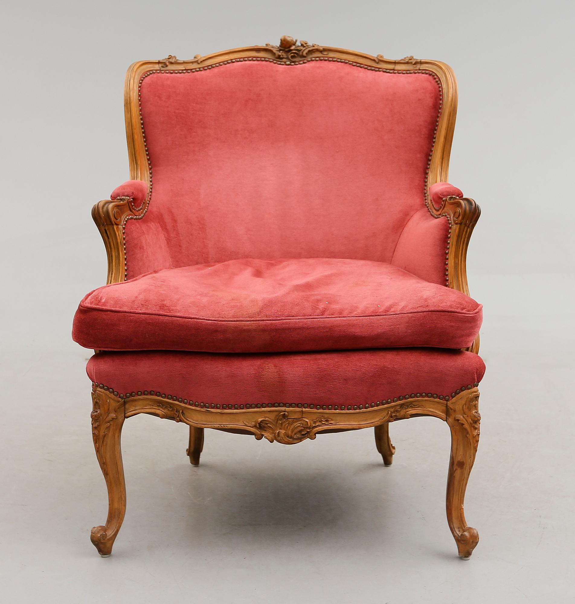 BERGÈRE, rokokostil, 1800-talets slut.
