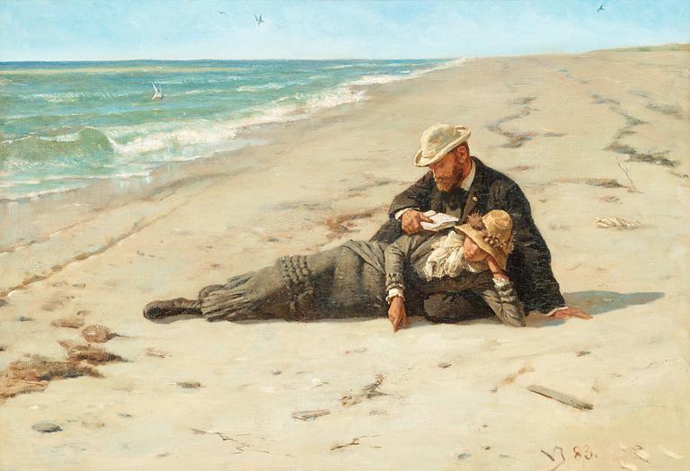Valdemar Irminger, "I Sommerferien ved Vesterhavet".