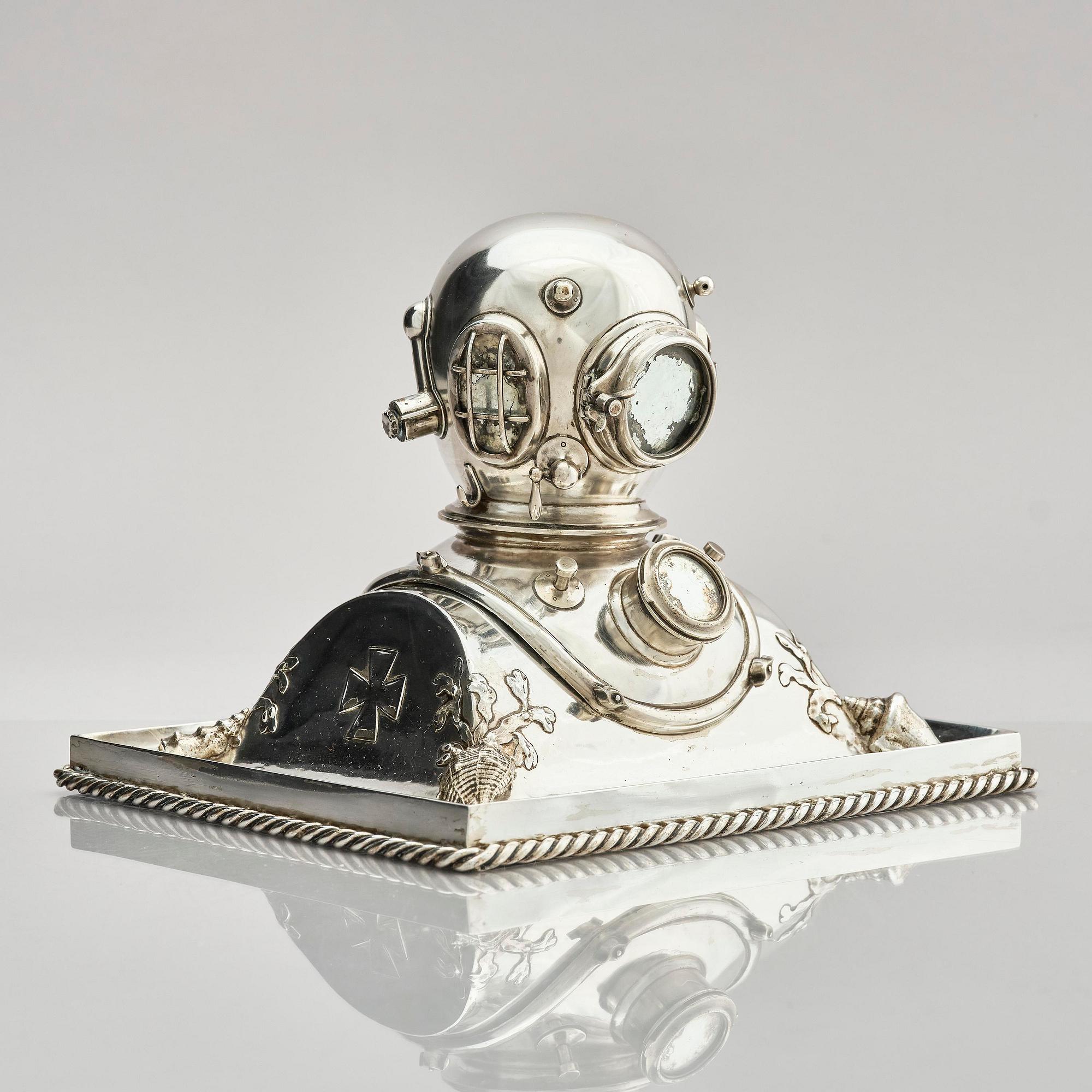 Firma Anton Michelsen, skulptur, sterling silver, Köpenhamn 1923.