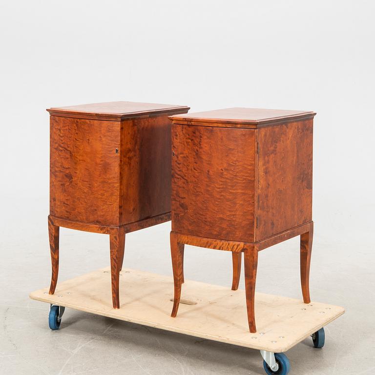 Sängbord ett par tidigt 1900-tal.