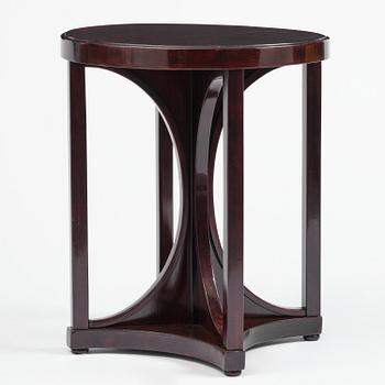 Josef Hoffmann, salongsmöbel, fyra delar, modell 421/428, Jacob & Josef Kohn, Wien, 1900-talets början.