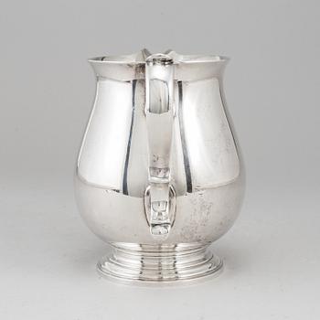 A Tiffany & Co sterling silver jug.