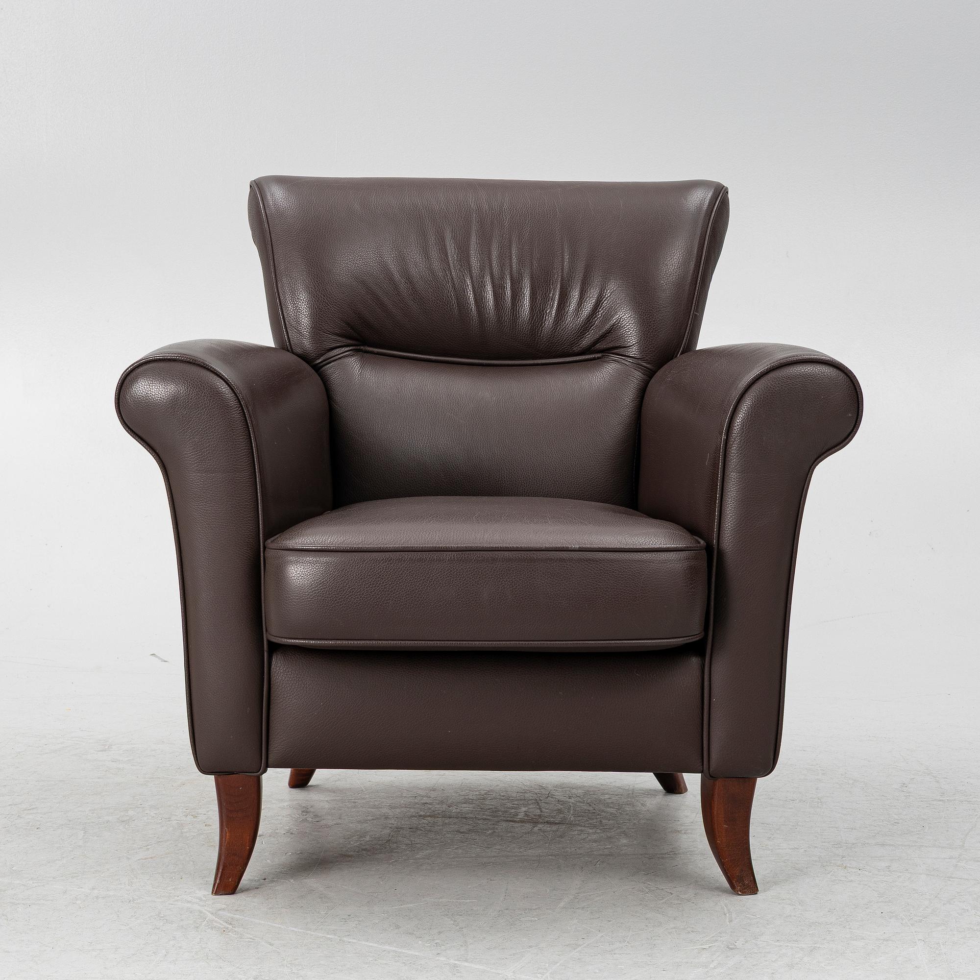 A sofa and an armchair, Bröderna Andersson.